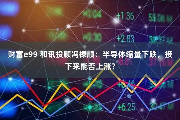 财富e99 和讯投顾冯禄顺：半导体缩量下跌，接下来能否上涨？